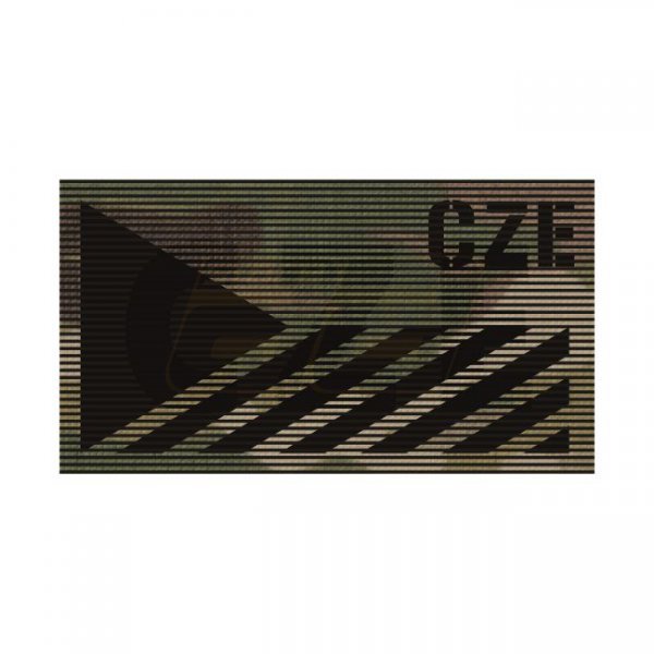 Pitchfork Czech Republic IR Dual Patch - Multicam