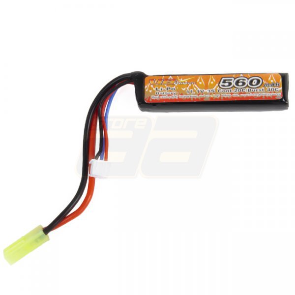 VB Power 11.1V 560mAh 20C Li-Po Battery - Small Tamiya