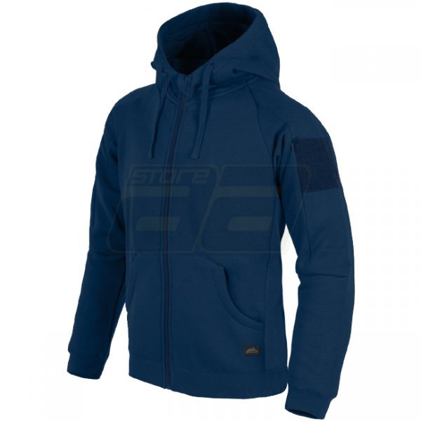 Helikon Urban Tactical Hoodie Lite FullZip - Blue - S