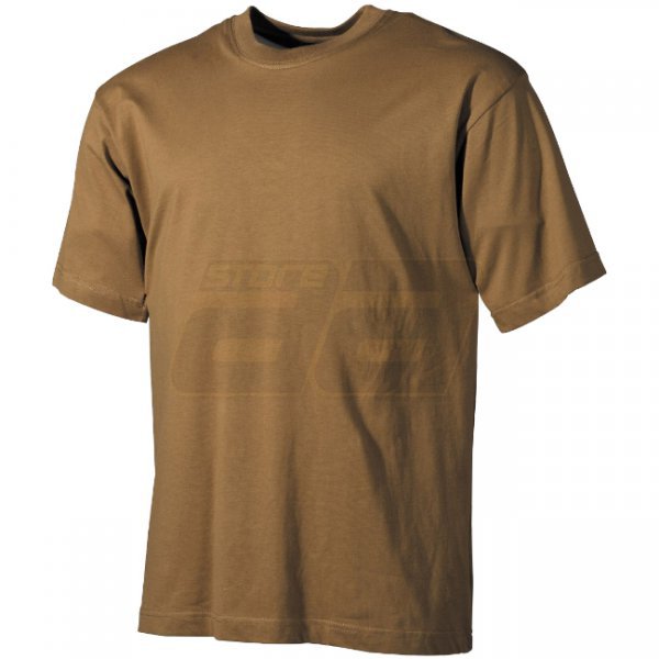 MFH US T-Shirt - Coyote - 2XL