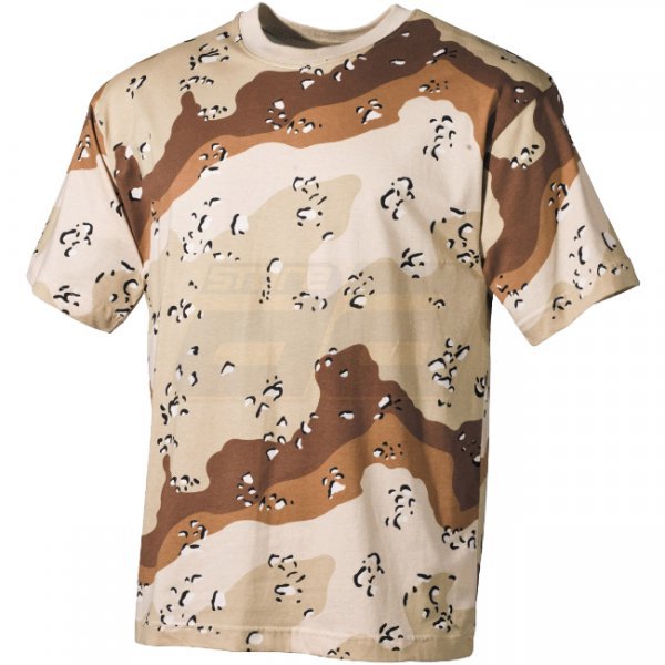 MFH US T-Shirt - 6-Color Desert - S