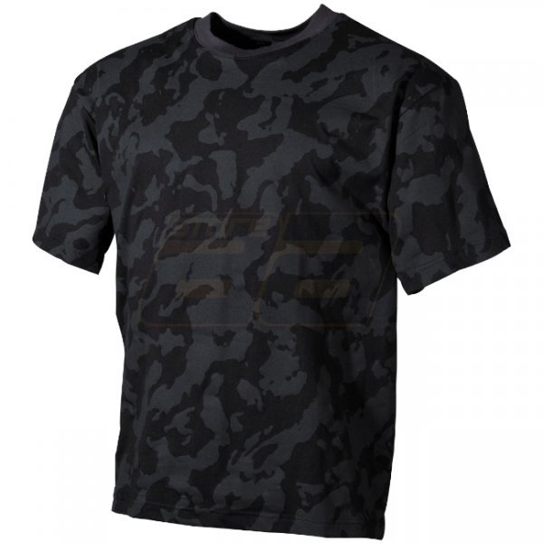 MFH US T-Shirt - Night Camo - 3XL