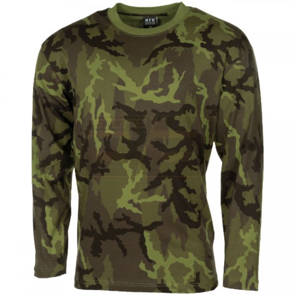 MFH Long Sleeve Shirt - M95 CZ Camo - L