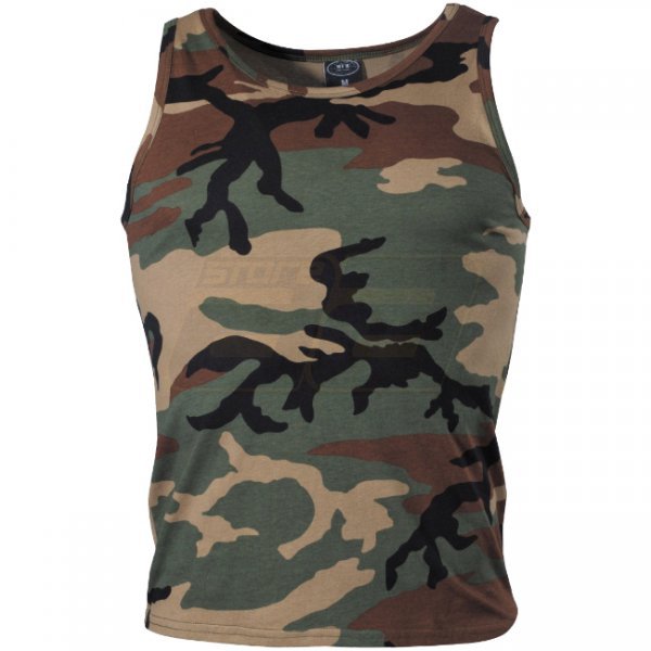 MFH US Tank Top - Woodland - M