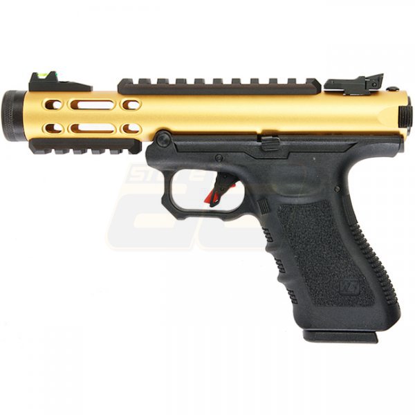 WE G Series Galaxy Gas Blow Back Pistol - Gold