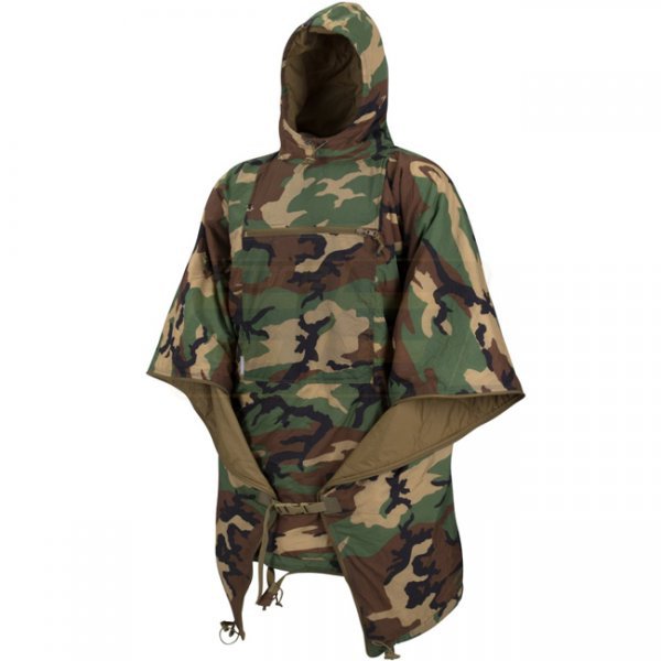 Helikon Swagman Roll Poncho - US Woodland