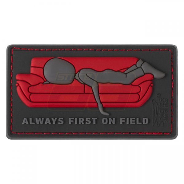 JTG Always First on Couch Rubber Patch - Color