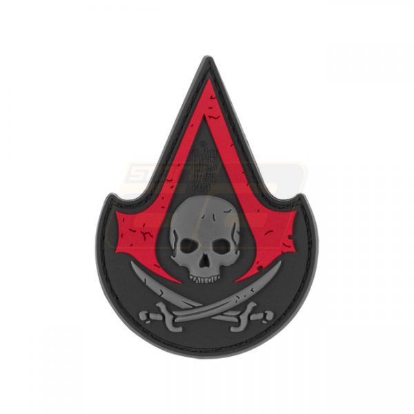 JTG Assassin Skull Rubber Patch - Blackmedic