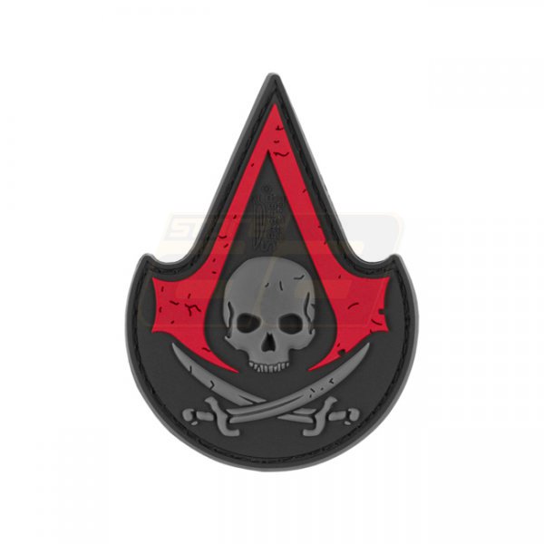 JTG Assassin Skull Rubber Patch - Blackmedic