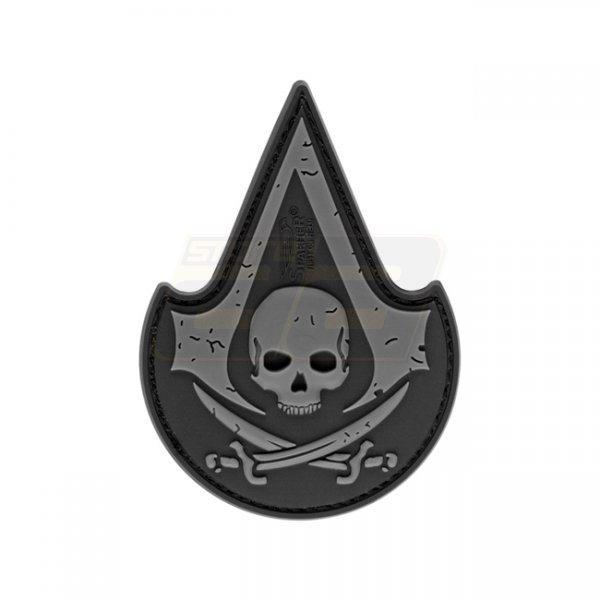 JTG Assassin Skull Rubber Patch - Swat