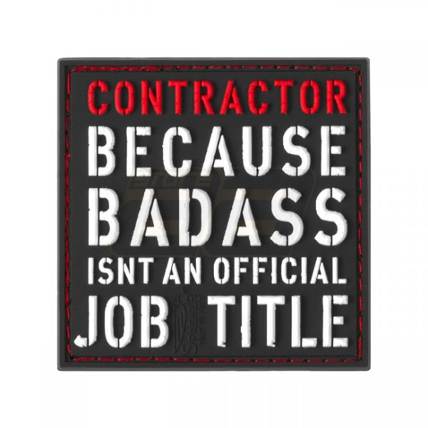 JTG Contractor Rubber Patch - Color