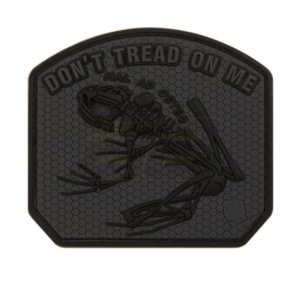 JTG Don't Tread on me Frog Rubber Patch - Blackops