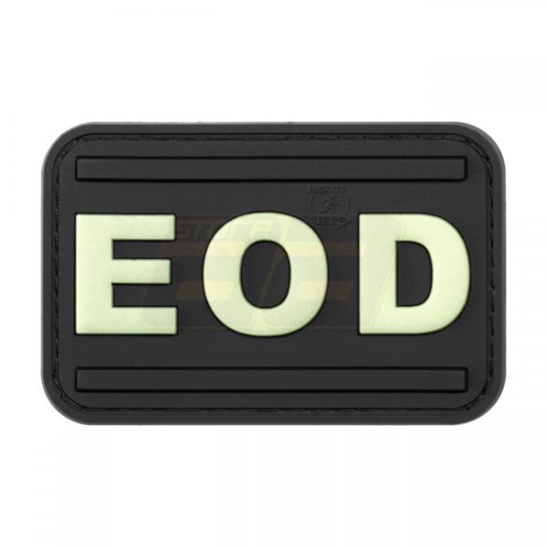 JTG EOD Rubber Patch - Glow in the Dark