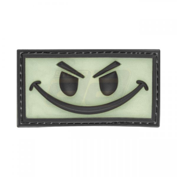 JTG Evil Smile Rubber Patch - Glow Back