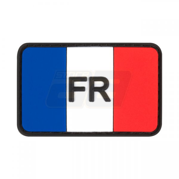 JTG France Flag Rubber Patch - Color