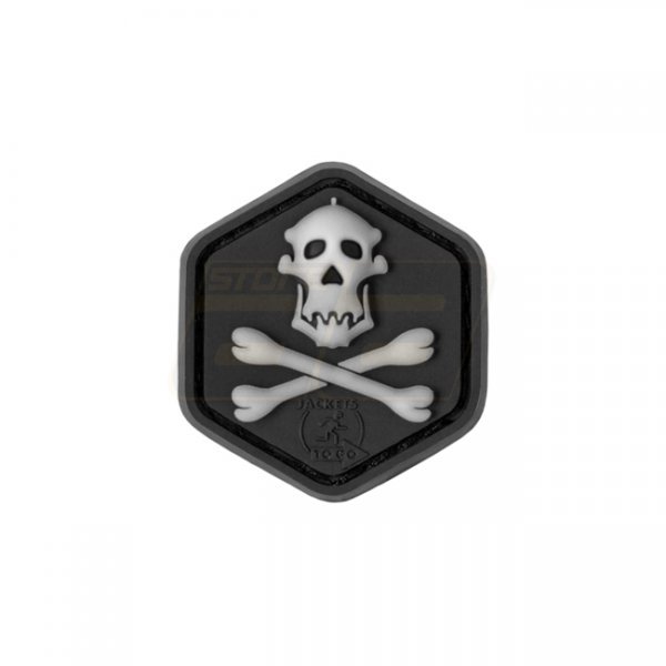 JTG Gorilla Hunter Skull Cat Eye Rubber Patch - Color