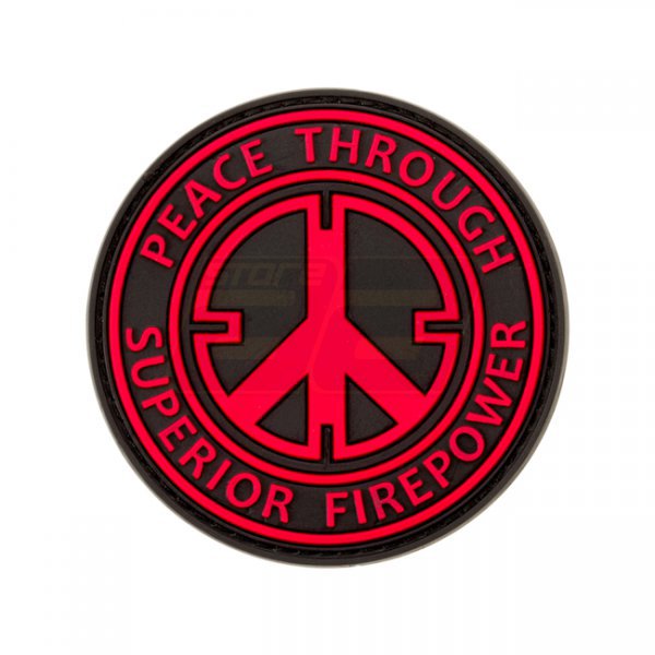 JTG Peace Rubber Patch - Blackmedic