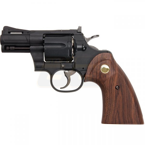 King Arms 2.5 inch Python 357 Gas Revolver - Black