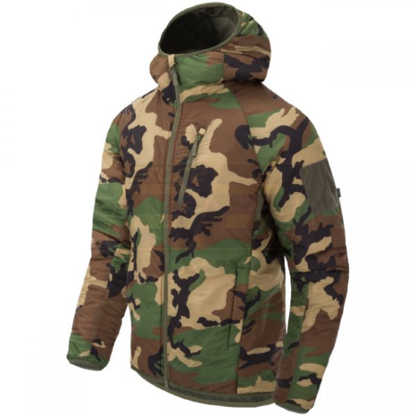 Helikon Wolfhound Climashield Hoodie - US Woodland - L