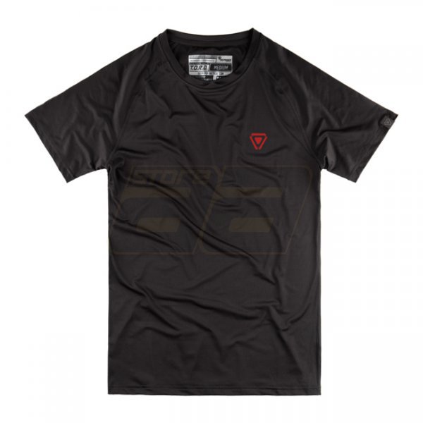 Outrider T.O.R.D. Athletic Fit Performance Tee - Black - XS