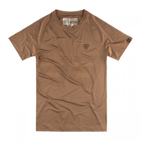 Outrider T.O.R.D. Athletic Fit Performance Tee - Coyote - XS