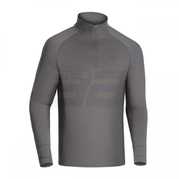 Outrider T.O.R.D. Long Sleeve Zip Shirt - Wolf Grey - XS