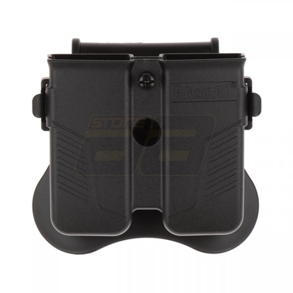 Amomax Universal Double Magazine Pouch - Black