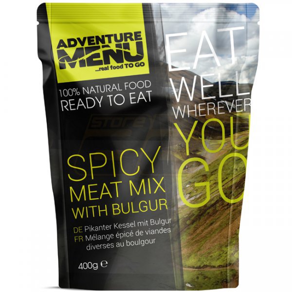 Adventure Menu Spicy Meat Mix & Bulgur