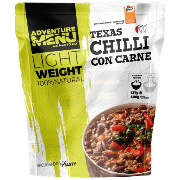 Adventure Menu LIGHTWEIGHT Chilli con Carne - Standard