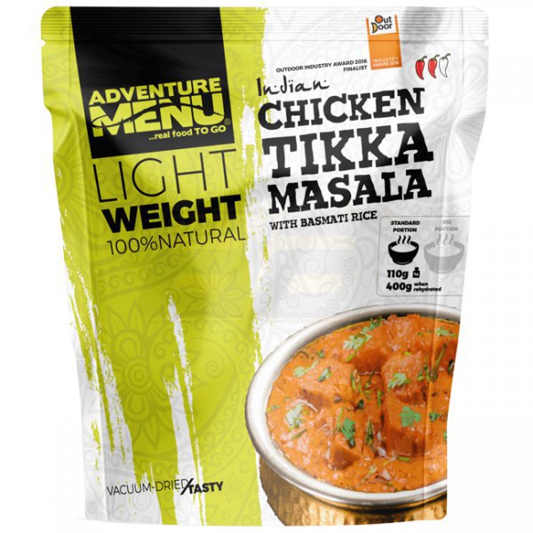 Adventure Menu LIGHTWEIGHT Chicken Tikka Masala & Basmati Rice - Large