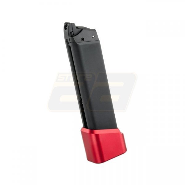Pro-Win Marui G17 36rds Extended Magazine - Red