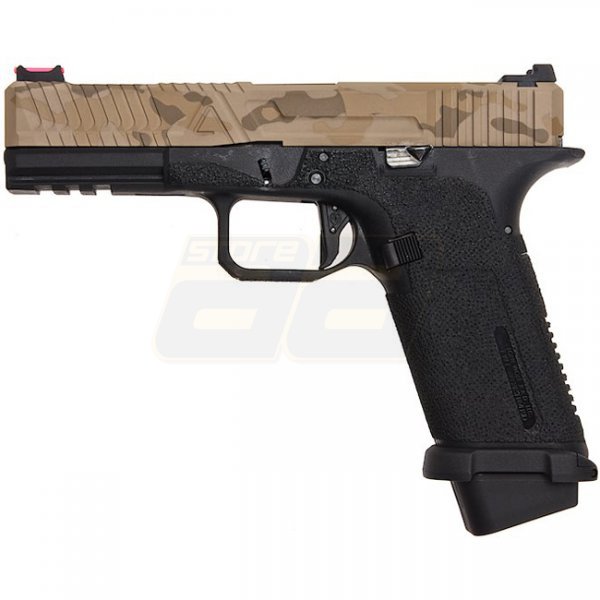 RWA Agency Arms EXA Gas Blow Back Pistol - Cerakote Multicam Arid