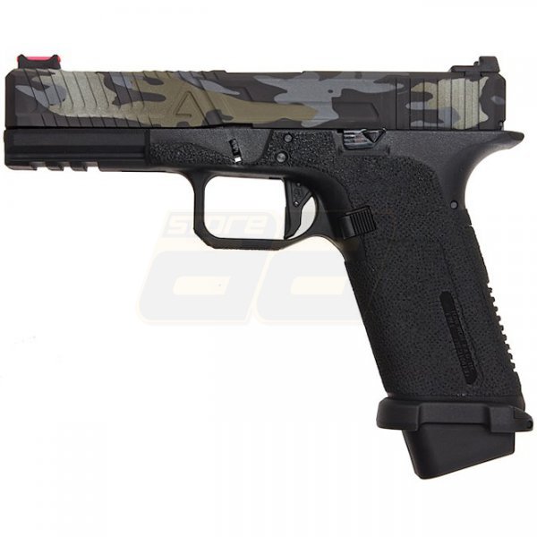 RWA Agency Arms EXA Gas Blow Back Pistol - Cerakote Multicam Black