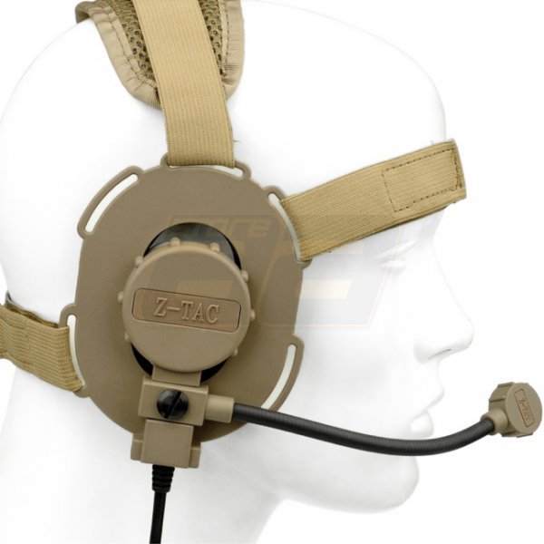 Z-Tactical Elite III Ambidextrous Headset - Tan