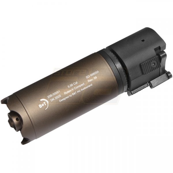 ASG B&T ROTEX-V Compact Silencer Dummy - Mud