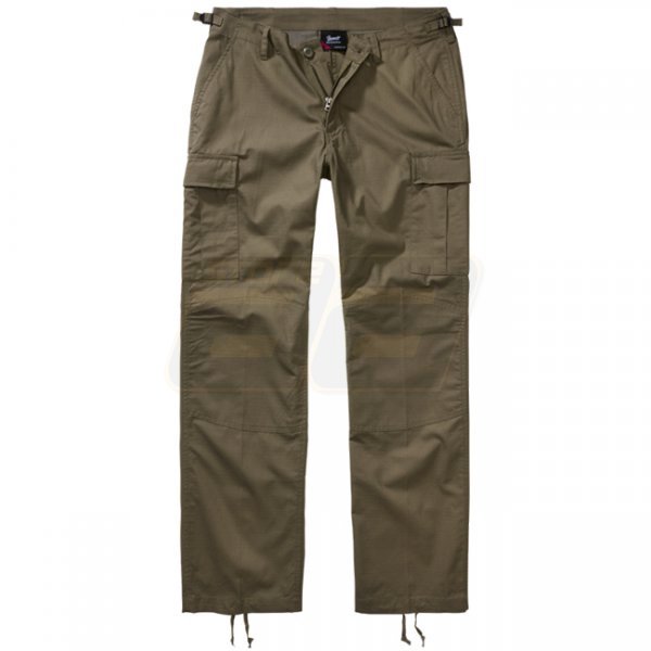 Brandit Ladies BDU Ripstop Trousers - Olive - 27