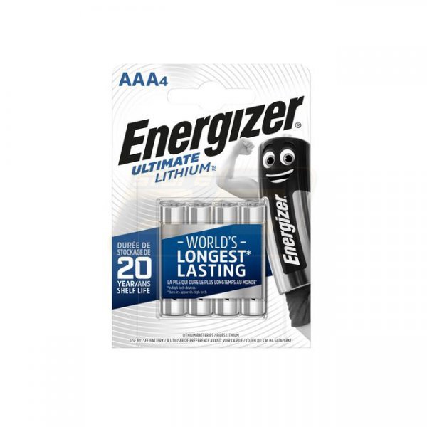 Energizer AAA Ultimate Lithium 4pcs