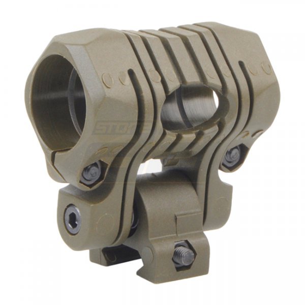 Element 5 Positions Flashlight Mount - Tan