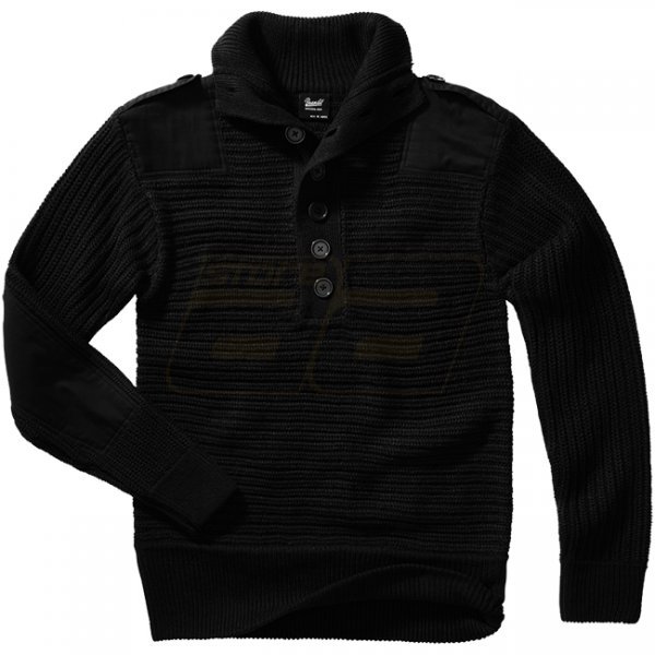 Brandit Alpin Pullover - Black - L