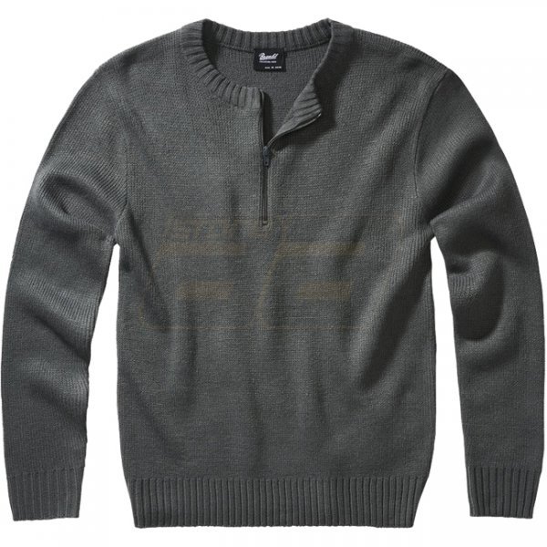 Brandit Army Pullover - Anthracite - S