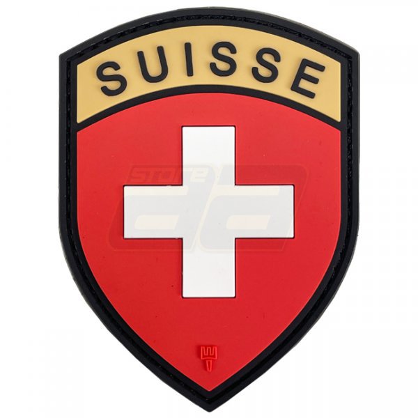 Pitchfork Suisse Shield Patch - Color