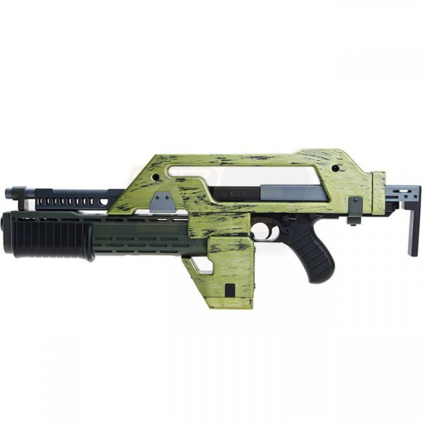 Snow Wolf M41A Aliens Pulse Rifle AEG - Battle Worn