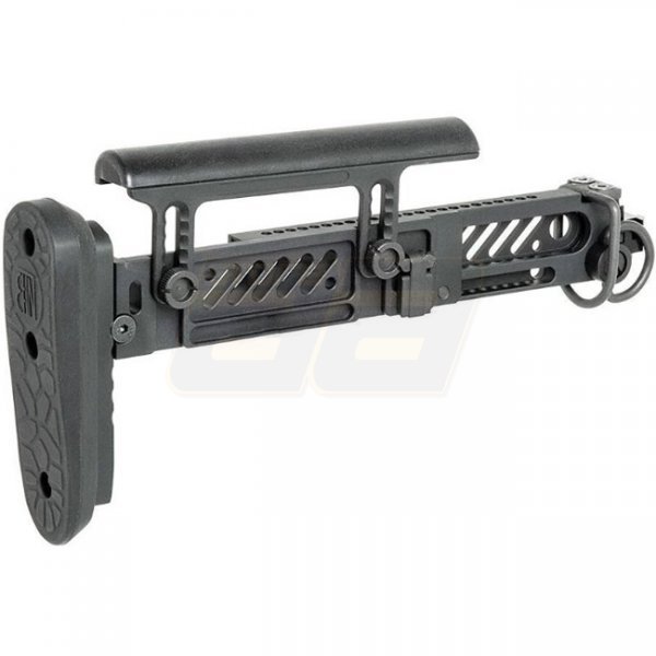 5KU PT-1 LCT / GHK / Cyma AK Telescopic Side Folding Buttstock Gen. 2 - Black