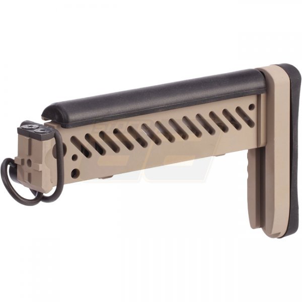 5KU PT-1 E&L AK Telescopic Side Folding Buttstock Gen. 2 - Tan