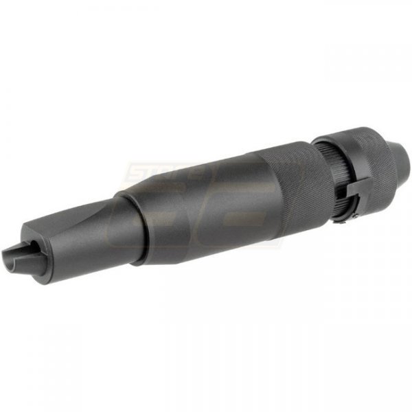 5KU PBS-4 Aluminium Silencer 24mm CW & 14mm CCW - Black