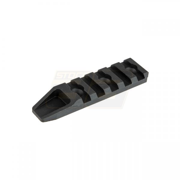 5KU M-LOK & KeyMod Compatible 5 Slot Rail Section - Black