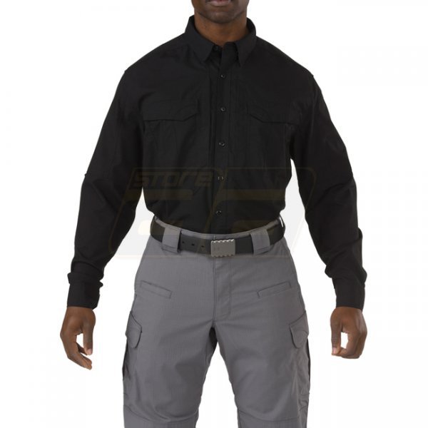 5.11 Stryke Shirt Long Sleeve - Black - M