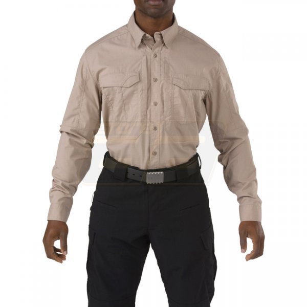 5.11 Stryke Shirt Long Sleeve - Khaki - M