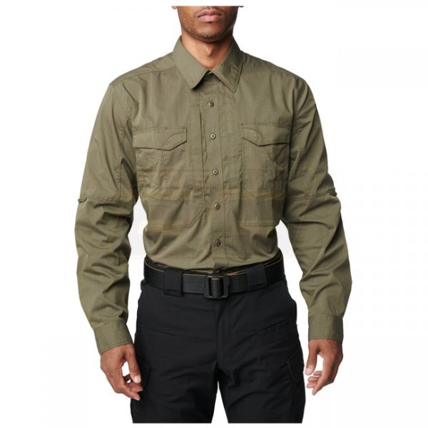 5.11 Stryke Shirt Long Sleeve - Ranger Green - 3XL