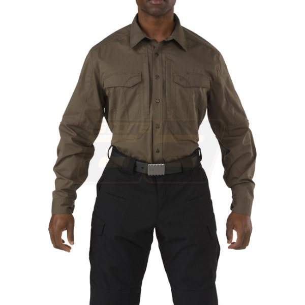 5.11 Stryke Shirt Long Sleeve - Tundra - M